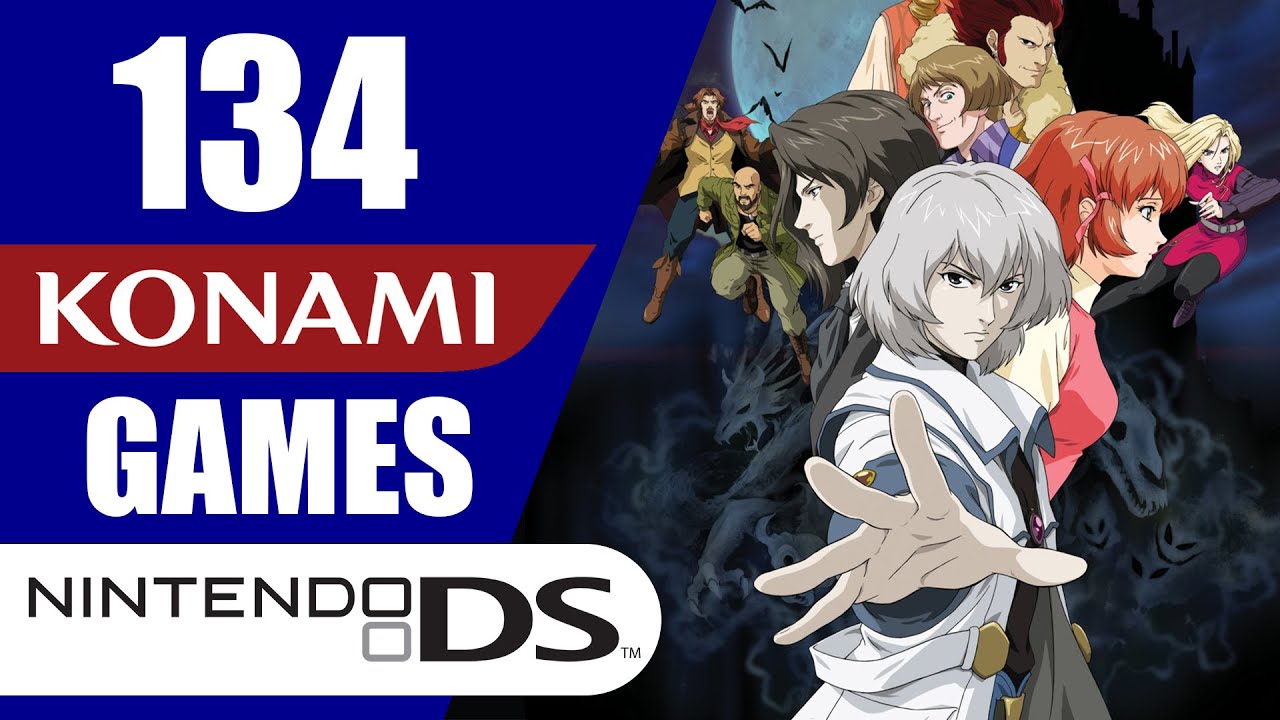 134 KONAMI GAMES ON NINTENDO DS YouTube