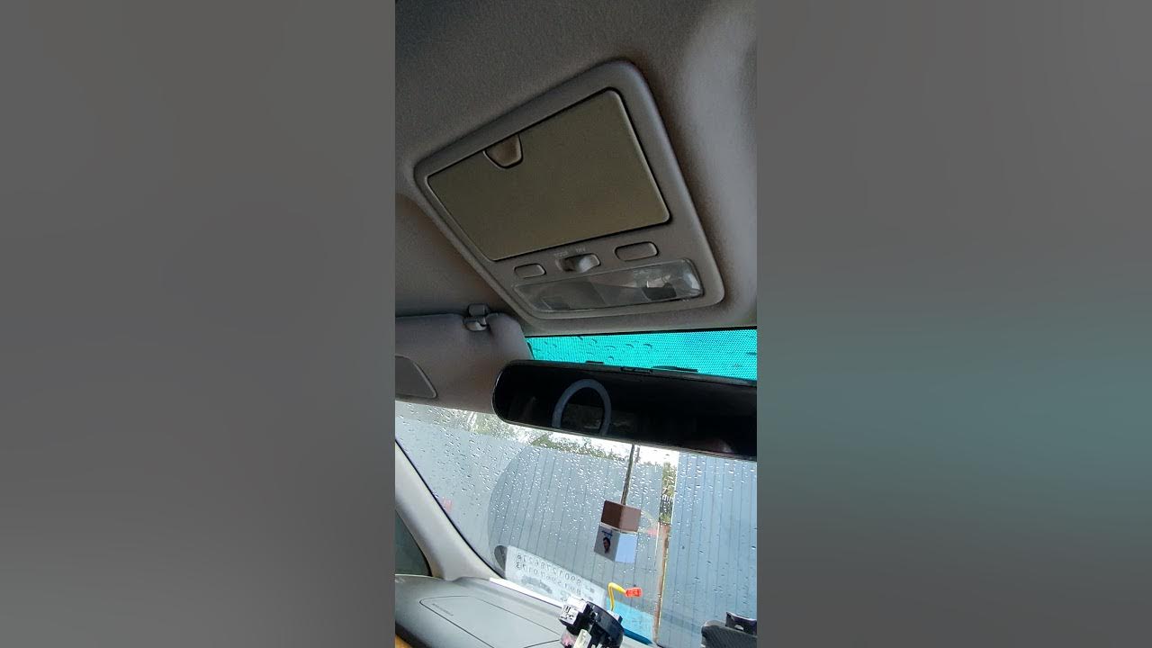 Как снять салонный свет на тойота альфард