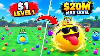 I Went From $1 to $20,000,000 in Ball Eating Simulator!
