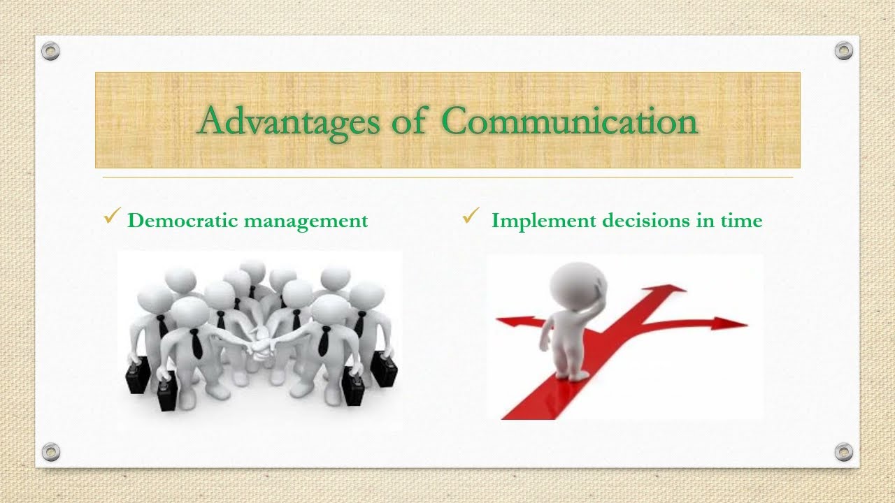Advantages And Disadvantages Of Communication YouTube