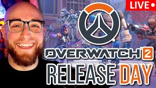 OVERWATCH 2 RELEASE DAY! Playing With Viewers on Nintendo Switch! Let's try this game out!