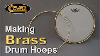 Making Brass Drum Hoops