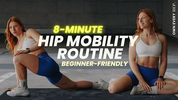 8 Min. Beginner Hip Mobility Routine |Slow |No Equ...