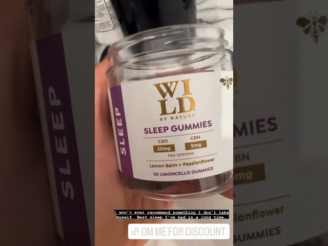 danidfitness1 on Wild By Nature SLEEP CBD + CBN + Adaptogen Gummies
