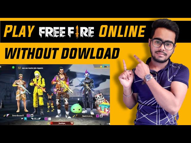 🔥 How To Play Free Fire Online Without Downloading , Play Free Fire Game  Online 🎮