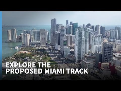 Explore the proposed new Miami F1 track