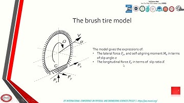 PES22 ID55 - imapct of the assumptions used in the brush tire model on its accuracy