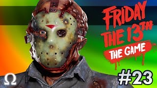 SWEATY NERDS, MOOSE RIDERS! | Friday the 13th The Game #23 Ft. Friends