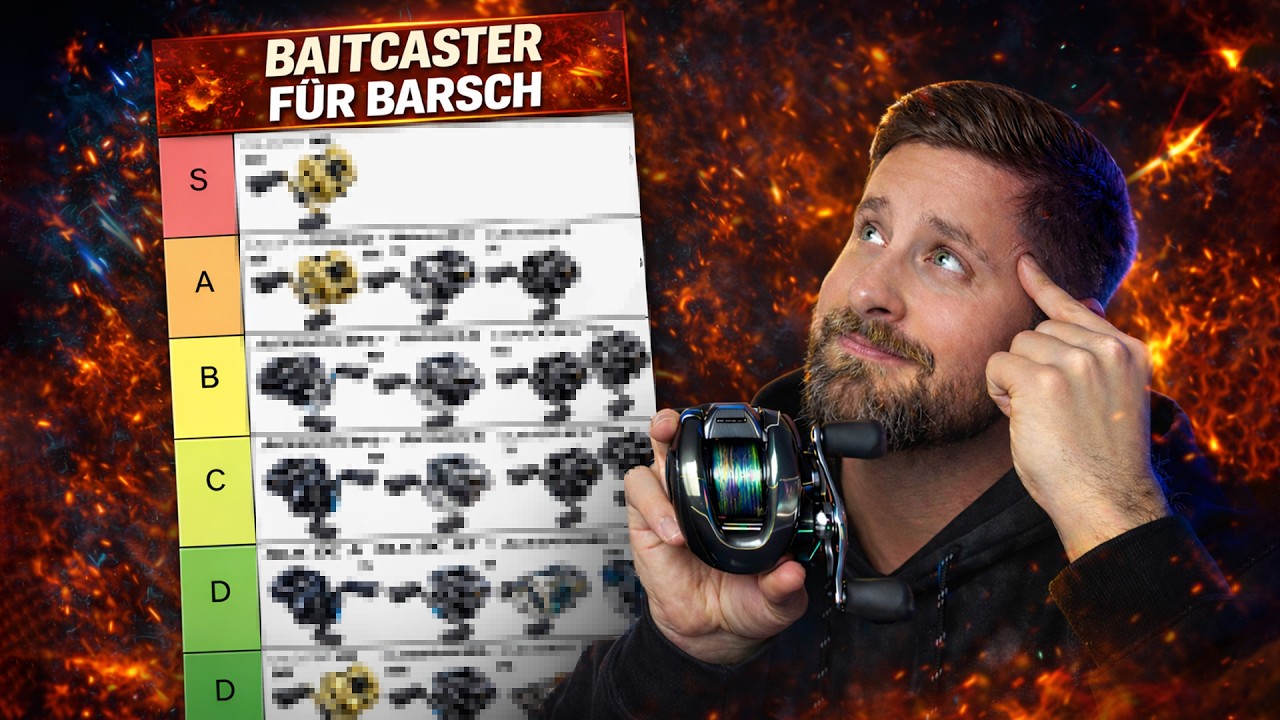 Die meisten angeln die FALSCHE Shimano Baitcaster auf Barsch… 😳 Tierlist 2026