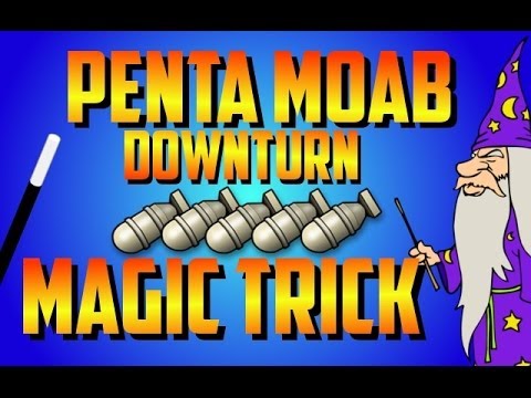 MW3: Penta MOAB on Downturn + INSANE Magic Trick!!!