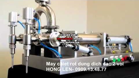 Máy chiết rót  dung dịch đặc, máy chiết rót  nước  sốt, tương ớt, gia vị, 0909134877