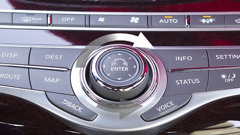 2017 INFINITI Q70 - Navigation System Overview (if so equipped)