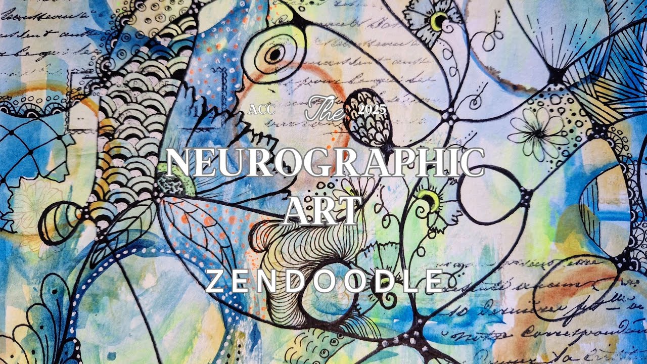 Release Your Creativity with Watercolors, Stamps, NeuroGraphic Art and Zentangel Doodle EASY