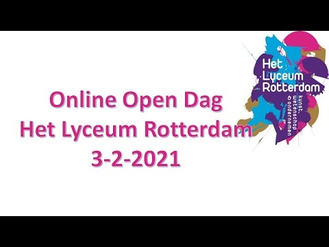 Terugkijken: Open Dag 3-2-2021