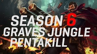 Nightblue3 - SEASON 6 GRAVES JUNGLE PENTAKILL