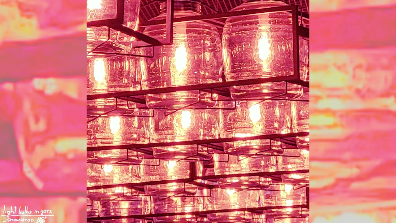light bulbs in jars