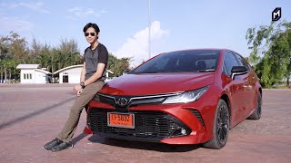 รีวิว TOYOTA COROLLA ALTIS 1.8 GR Sport 2022 เบนซินตัวท็อป ช่วงล่างนุ่มหนึบ