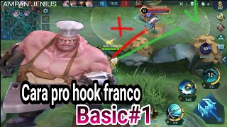 Tutorial cara pro hook franco seperti fox mobile legends 2020