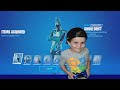 TRUMAnn Giving His 7 Year Old Kid NEW FROST LEGENDS Fortnite Pack! Unlocking New Frost Legends Skins