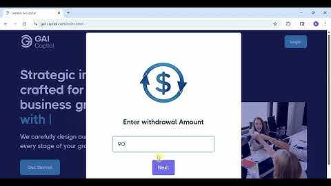 gaicapital.com Exit Scam, See How to get your withdrawal approved instantly