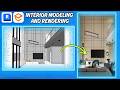 How to Render Realistic Double Height Living Room | Revit + Enscape Tutorial