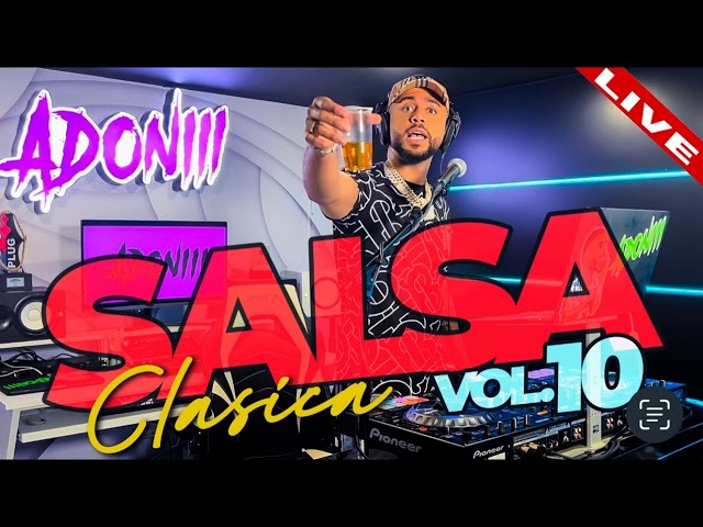 SALSA CLASICA ROMANTICA PARA BEBER ROMO 🥃 MEZCLADA EN VIVO POR DJ ALEX FERREIRAS 🎤 SALSA MIX class=