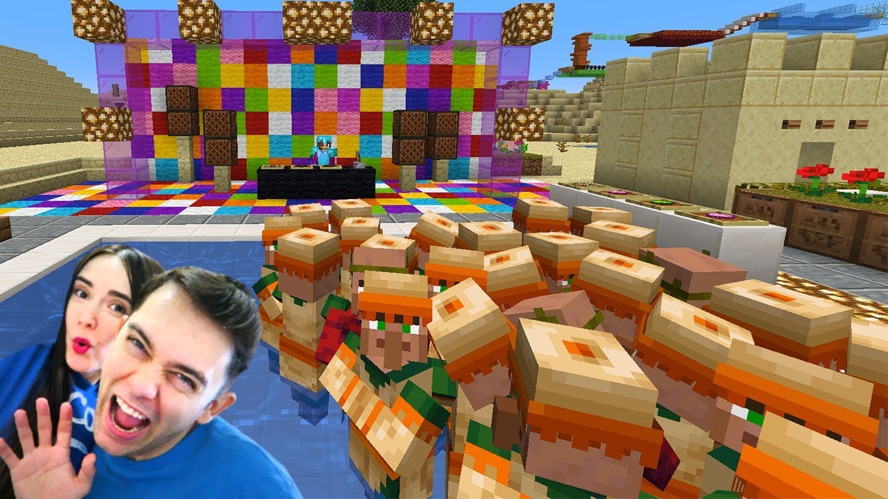 NOUL DJ IN MINECRAFT!!! PETRECEREA INCEPE!!!