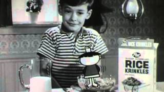 1950's Post Rice Krinkle Cereal with a free toy
