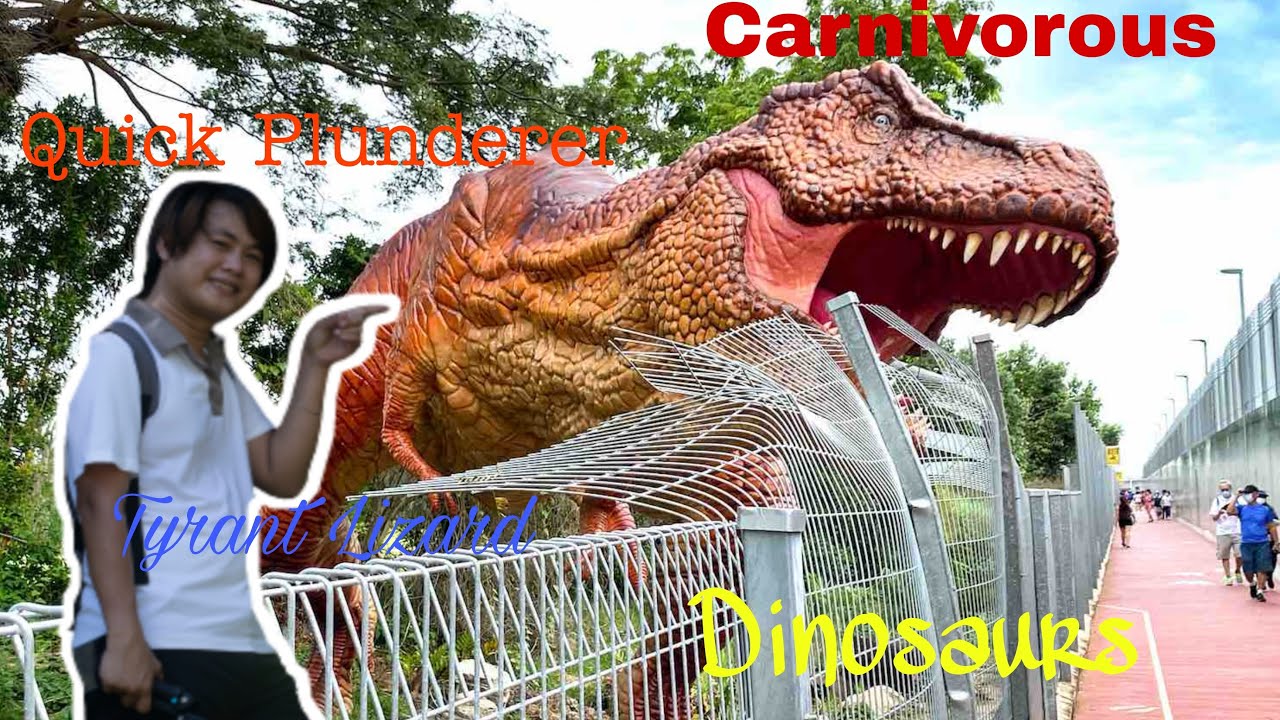 Dinosaurs at the Airport: Changi Jurassic Mile | Singapore