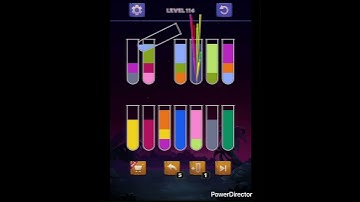 Water Sort Puzzle Level 114 #watersortpuzzle #gameshorts #ゲーム