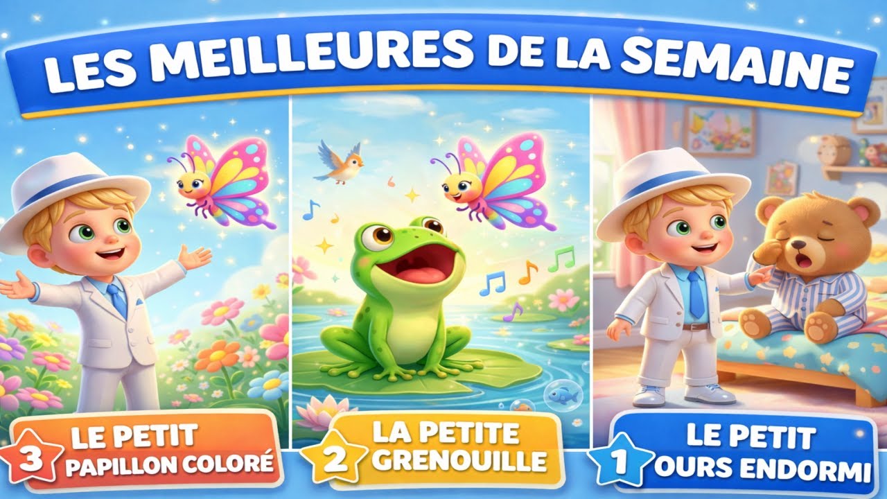 Le Meilleur de la Semaine ! Chansons Amusantes Pour les Enfants