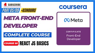 Course 05/09 : ReactJS Basics  For Beginners  - Complete Course