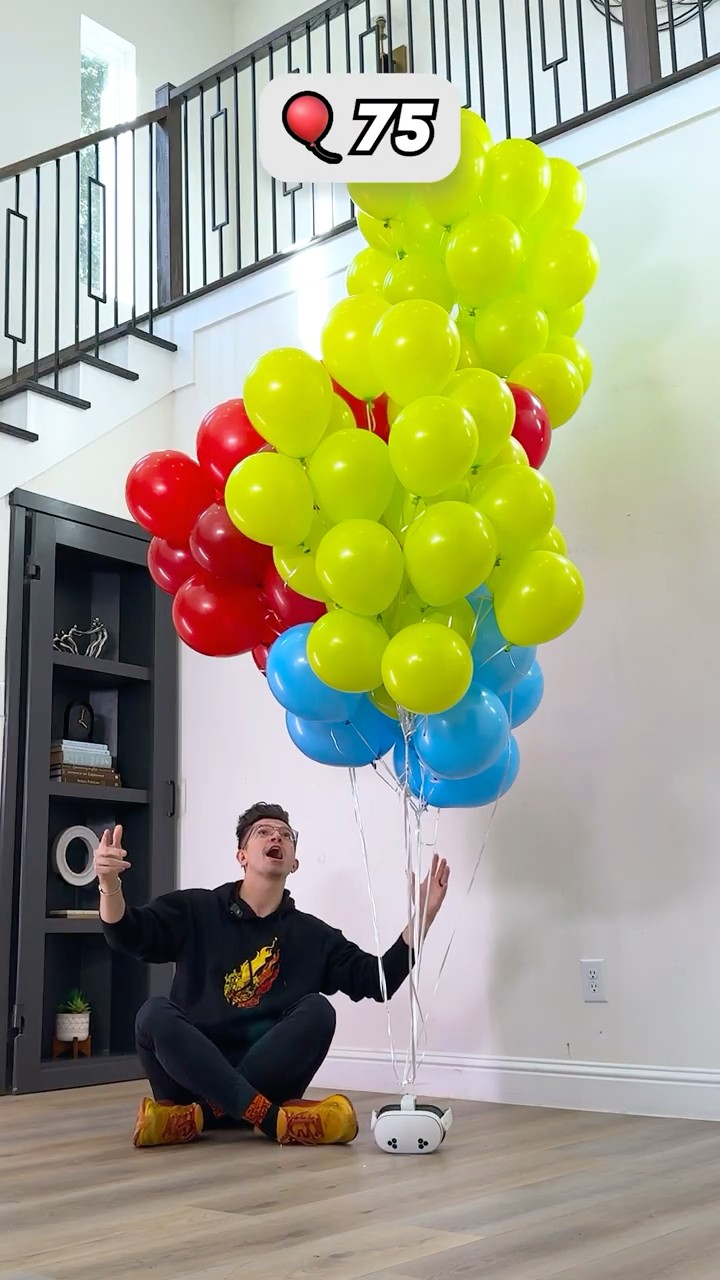 How Many Balloons to Make a Meta Quest Fly? ?