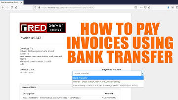 How to pay an invoice at RedServerHost using Bank Transfer? [STEP BY STEP]☑️