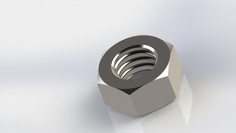 AutoCAD 3D Nut How to Draw Nut, Nut 3D Training Beginner |Autocad by Hafiz Rizwan