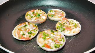 Ring Onion Omelette Recipe | New Style Omelette | Egg Recipe | Valiyas Kitchen