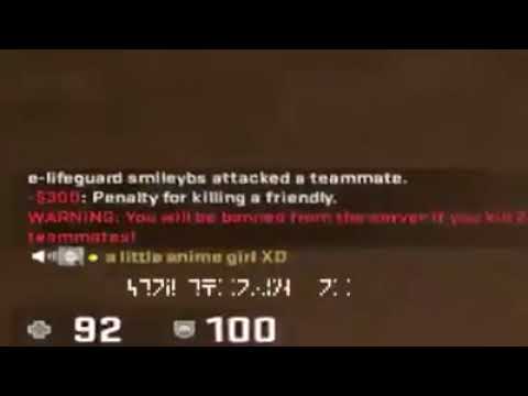 man speaking enchantment table after being shot in csgo