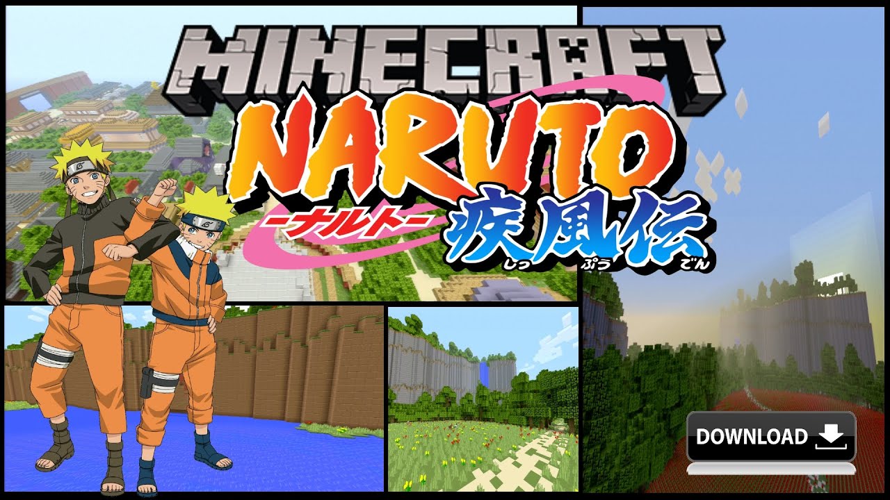 Rpg Naruto Adventure Map Minecraft Ps4 Mcps4download