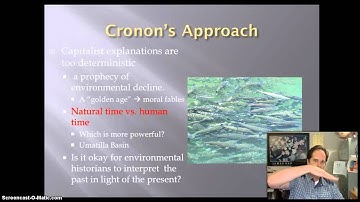 Lecturette: Bill Cronon