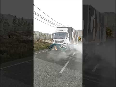На реальных событиях #19 | BeamNG.Drive #short #shorts