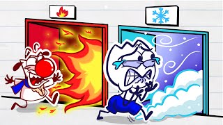 Freezing Cold! Absolute Zero In Snow Storm | Max's Puppy Dog Cartoon @MaxsPuppyDogOfficial