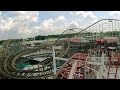 Tig'rr Coaster front seat on-ride HD POV @60fps Indiana Beach
