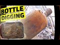 Bottle Digging : Traditional Christmas Digging Video WWI 1914 Princess Mary Christmas Brass Tin ©