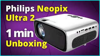 Philips NeoPix Ultra 2 Projector First Look! #shorts