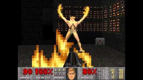 Doom 2 Sunder Level 4 UV with 99.8% in 43:38 (The crusher experiment)