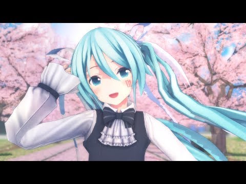 【MMD】『愛言葉Ⅲ（DECO*27）/Ai Kotoba Ⅲ』by つみ式初音ミク【1440p】