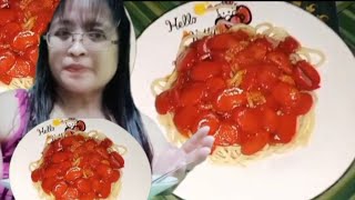 Cravings For Todays Video Tinipid Sa Sanggap Pero Hindi Sa Sarap Spaghetti My Fav Eating Show