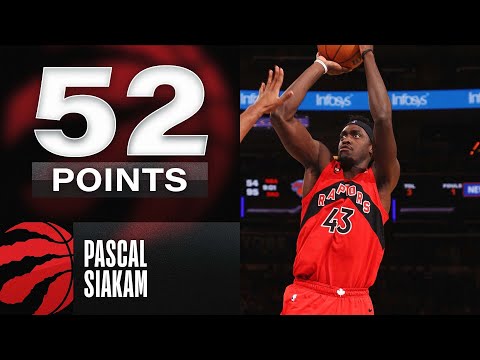 Pascal Siakam's Career-High 52 PTS 🤯
