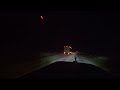 TRUCKING ASMR i80 black ice and low visibility