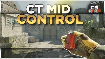 Unbeatable CT control (INSTANT MID SMOKE) on CS2 ANCIENT | CS2 afap